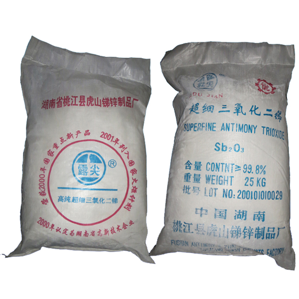 High purity and superfine antimony trioxide